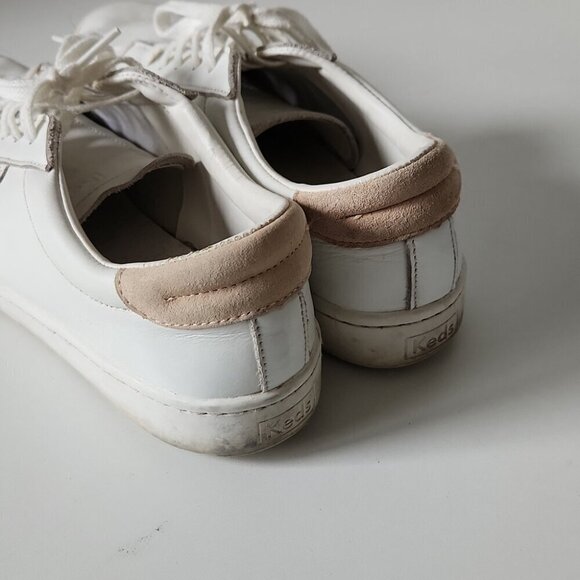 KEDS | Ace sneakers white leather sz 9 - Picture 3 of 5
